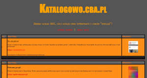 screenshot strony katalogowo.cba.pl